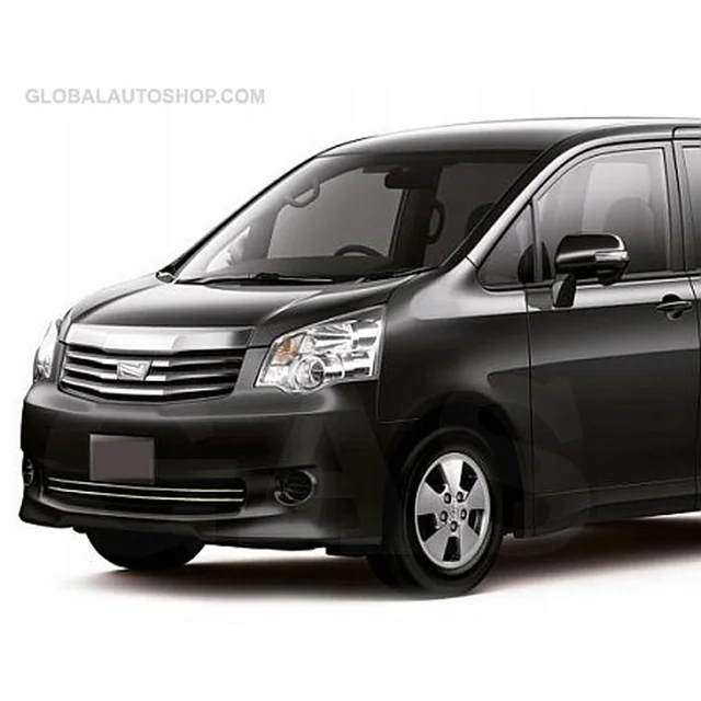 Toyota Noah/ Nav1 – chromuotų juostelių grotelių buferių manekenų derinimas