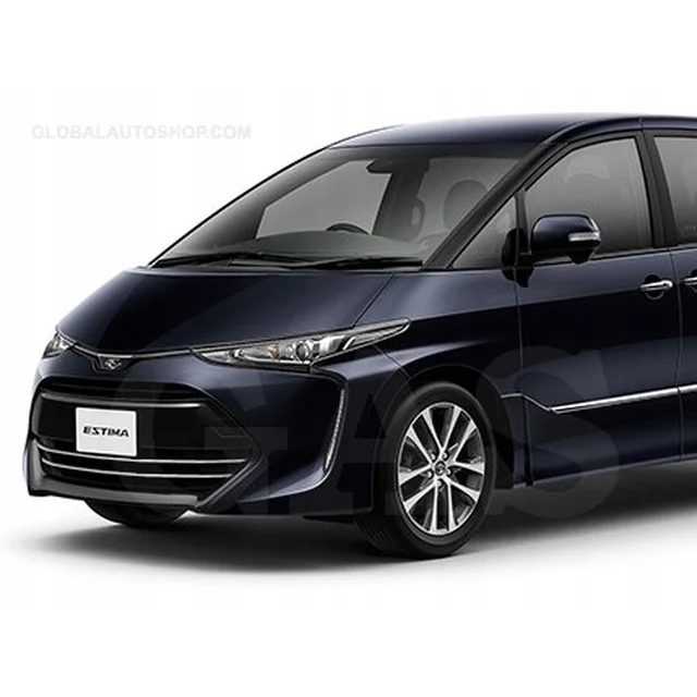 Toyota Previa Estima Targo - Afinação de manequins de pára-choques com grelha cromada