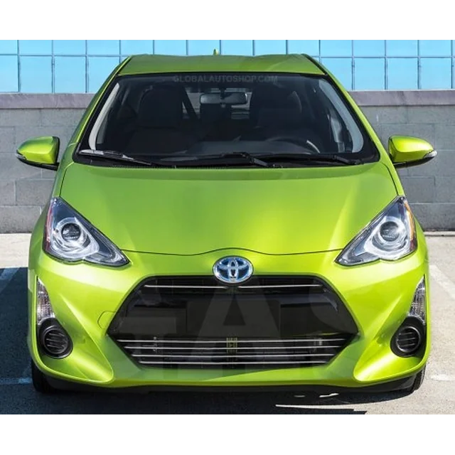 Toyota Prius C – Chrome Strips Grill Bumper Dummies Tuning