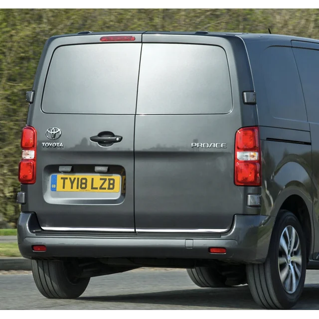 Toyota Proace - CHROME TRIMS on the Door Lid