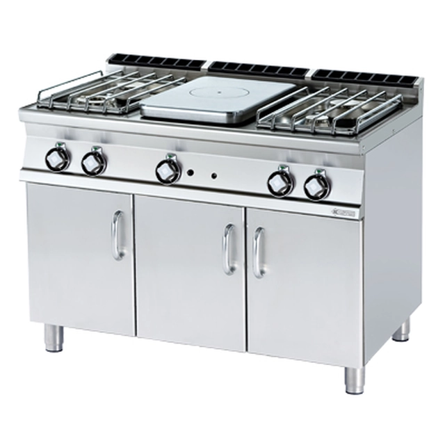 TP4 - 712 G/P ﻿﻿Cast iron gas stove with cabinet