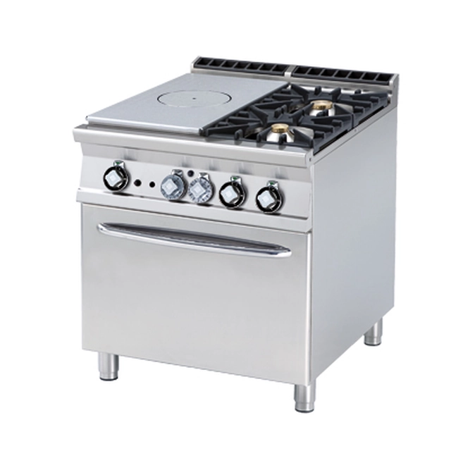 TPF2 - 98 GE Cast iron kitchen with electric oven.