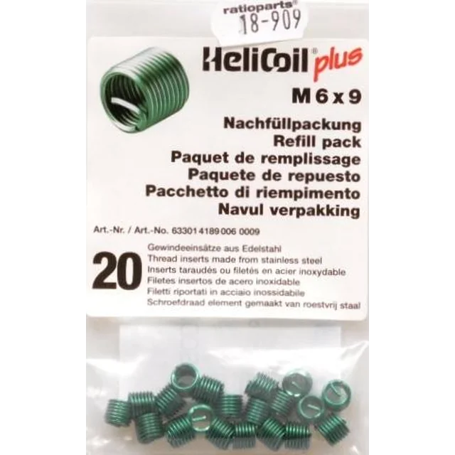 Trådreparationsindsats M6 18-909