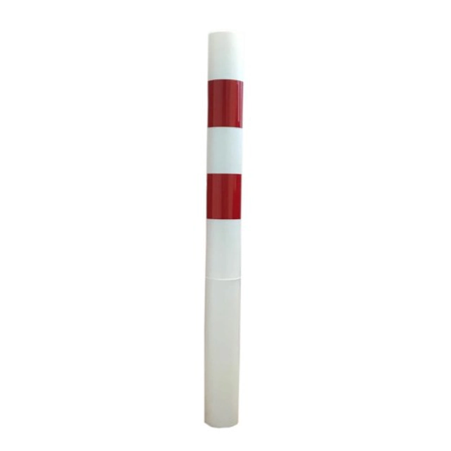 Traffic bollard U-12C PE blocking for installation in the ground 130cm