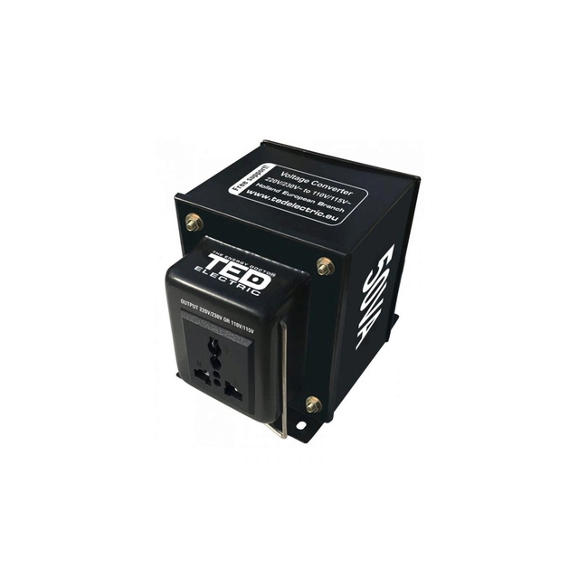 Transformador 230-220V a 110-115V 50VA/50W reversible TED110REV-50VA / TED003683