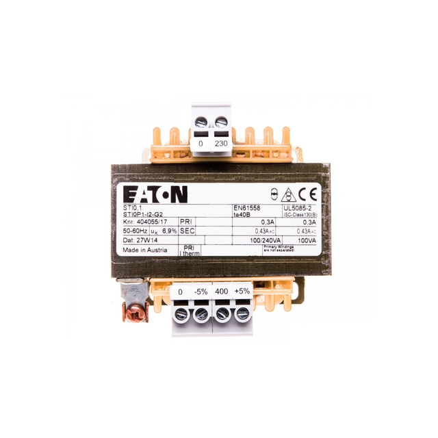 Transformador Eaton 1-fazowy 100VA 400/230V - 046630