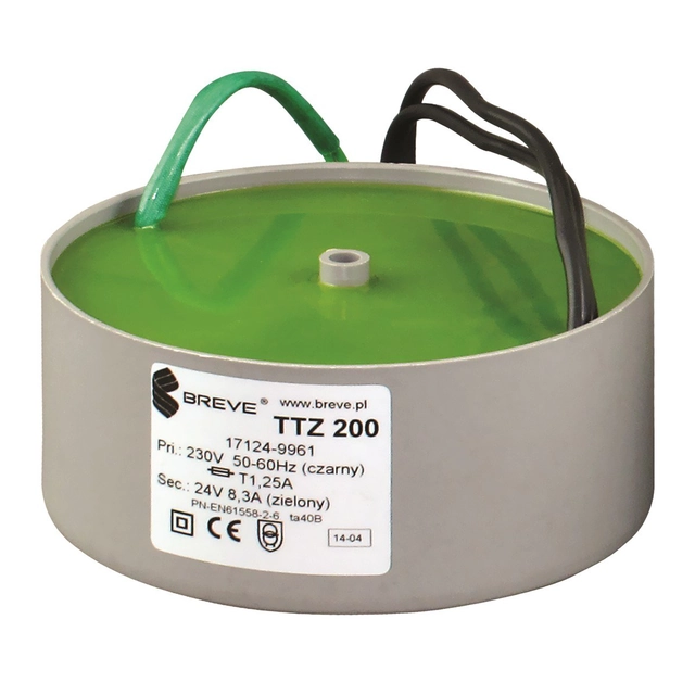 Transformador toroidal TTZ 200/G 230/ 110V para alimentar dispositivos 110V EE.UU