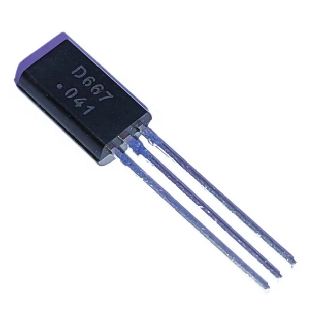 Transistor silicium 2SD667 Bipolaire NPN Epitaxial