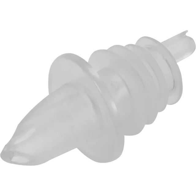 TRANSPARENT PLASTIC CAP WITH TUBE