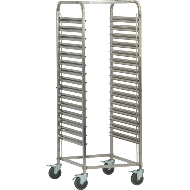 Transport trolley for baking trays 400x600 mm