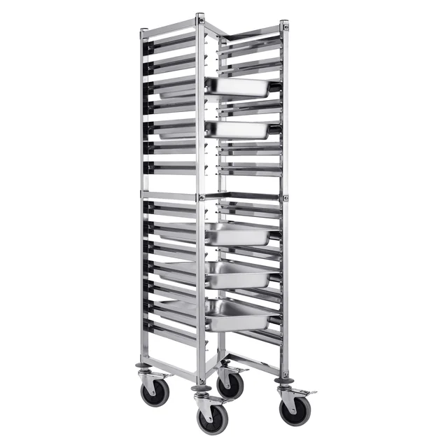 Transport trolley for GN trays 1/1 - stackable