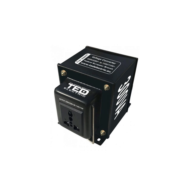 Transzformátor 230-220V - 110-115V 300VA/300W megfordítható TED003669