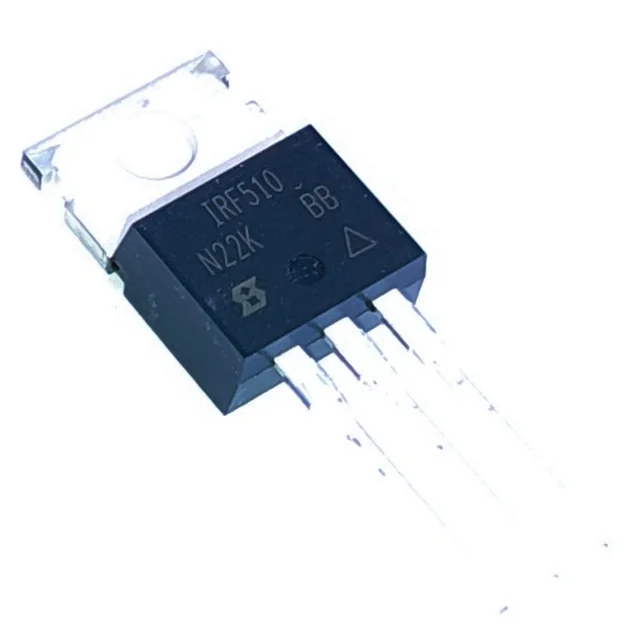 Транзистор IRF510 100V 4A TO-220 Оригинален VISHAY