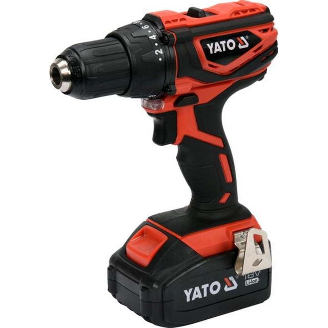 Trapano avvitatore Yato YT-82784 18 V 2 x batteria 3 Ah