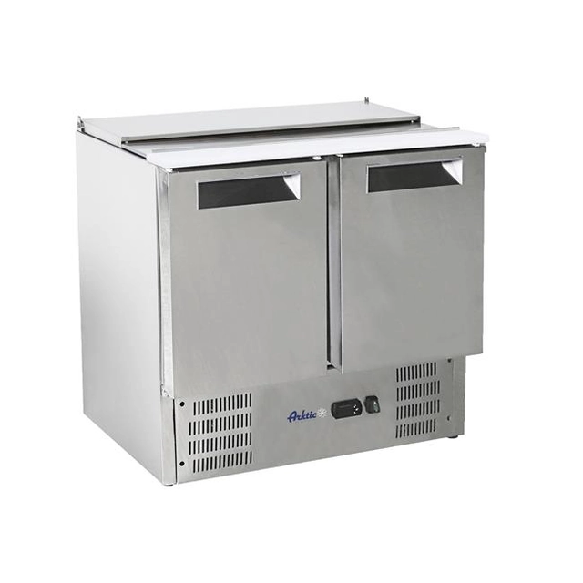 Τραπεζάκια σαλάτας ψυγείου με ανακλινόμενο καπάκι 2-DRZWIOWY GLAZED