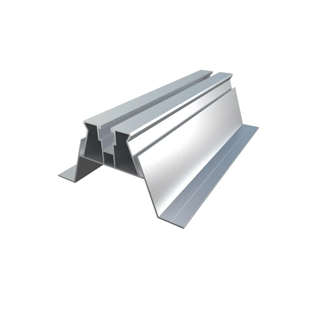 Trapezoidal Aluminum BRIDGE WITH CLIP 60x300 mm glued with EPDM