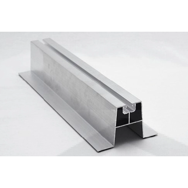 Trapezoidal bridge + EPDM 60x330 mm - groove Aluminum