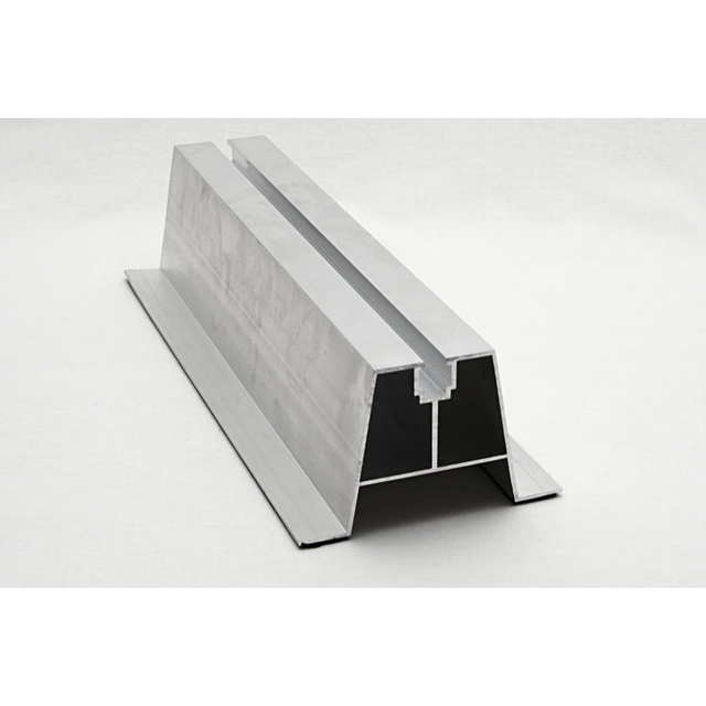 Trapezoidal bridge + EPDM 70x300 mm groove and square nut Aluminum