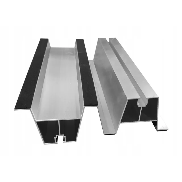 Trapezoidal bridge rail profile 70x300