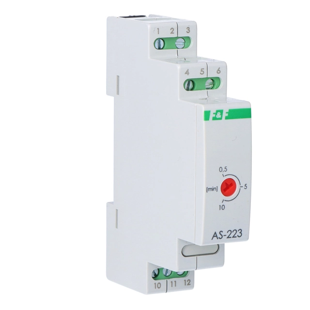 Trappeautomatik AS-223 anti-blokering,Un=230V, I=16A, 1 modul