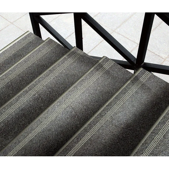 TREPY ploščice za stopnice stopnice 120x30 GRYS struktura