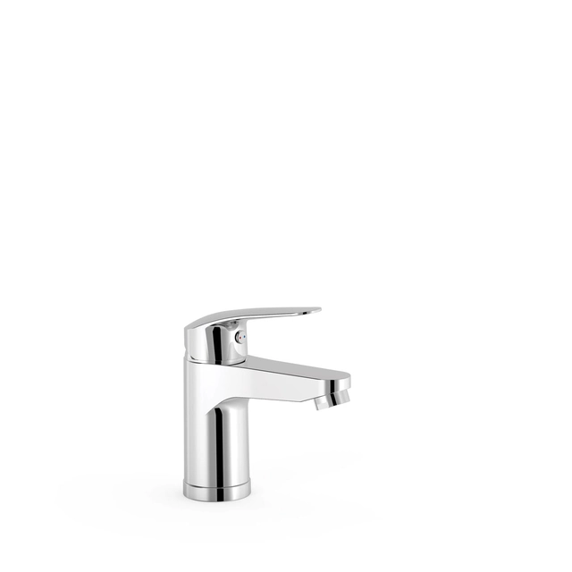 Tres Base plus basin mixer with Tres-Duo chrome system 21610310
