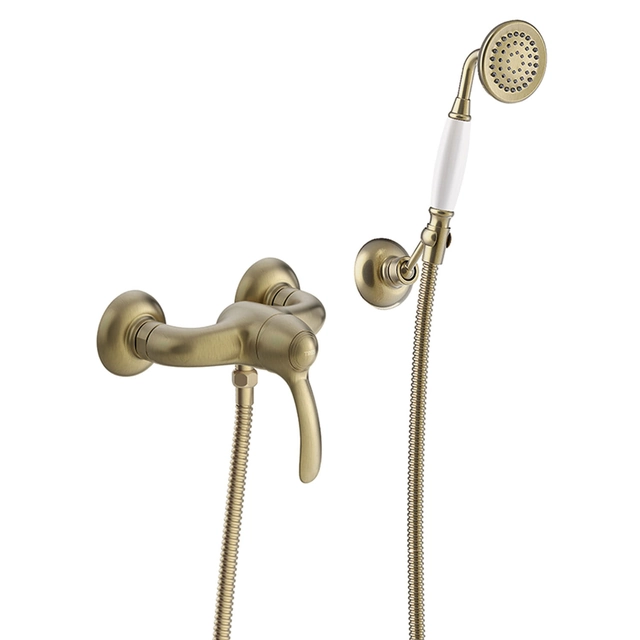 Tres Classic shower set antique brass 24216701LM