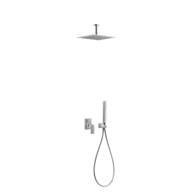 Tres Cuadro chrome concealed shower set 00618080