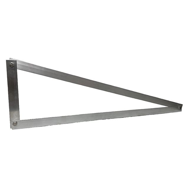 Triángulo de montaje de aluminio cuadrado 15 20 25 35 grados VERTICALES