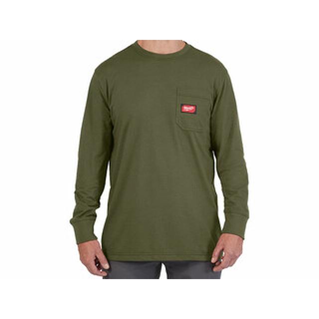 Tricou cu mânecă lungă Milwaukee M | Verde