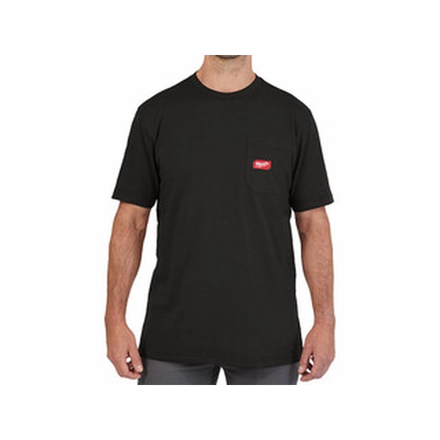 Tricou cu mânecă scurtă Milwaukee M | Negru