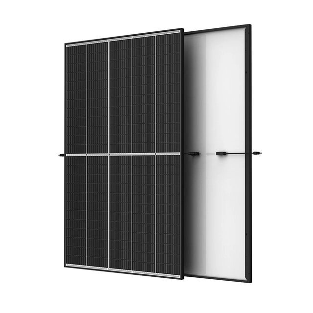 TRINA 440W Painel solar Módulo fotovoltaico Trina Vertex S+ TSM-440-NEG9R.28 Estrutura preta tipo N 440W 440 W