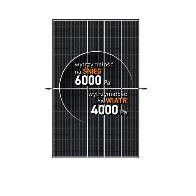 Trina Solar päikeseenergia moodul 400 W Vertex S must raam Trina