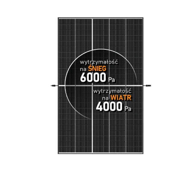 Trina Solar PV modulis 395 W Vertex S juodas rėmelis Trina