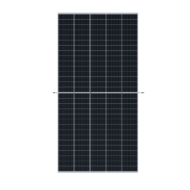 Trina Solar saules modulis 490 W Vertex dubultā stikla sudraba rāmis Bifacial Trina