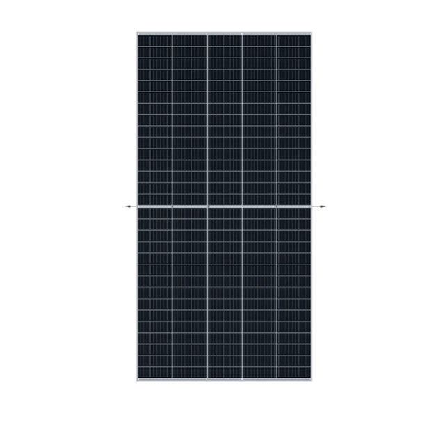 Trina Solar saules modulis 495 W Vertex dubultā stikla sudraba rāmis Bifacial Trina