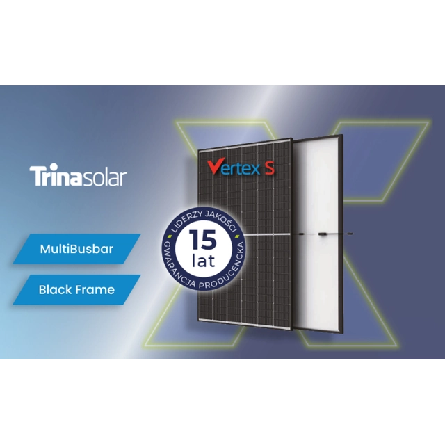 Trina Vertex S 425W TSM-DE09R.08 Black Frame - 0,20 EUR/Wp - PALLETS, CONTAINER