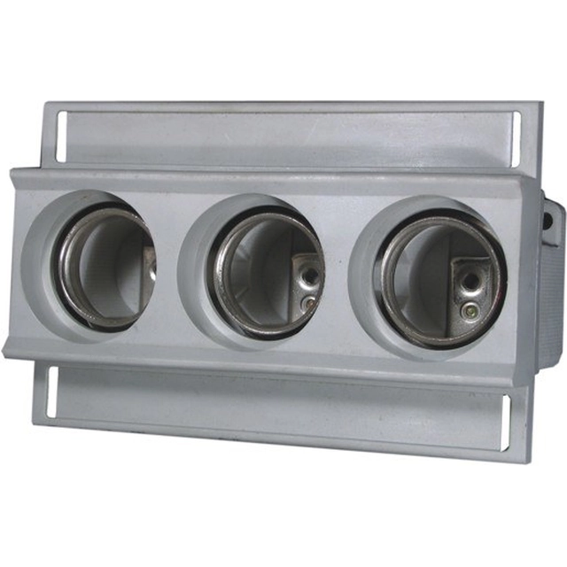 Triple fuse socket for EZN rail 63/3