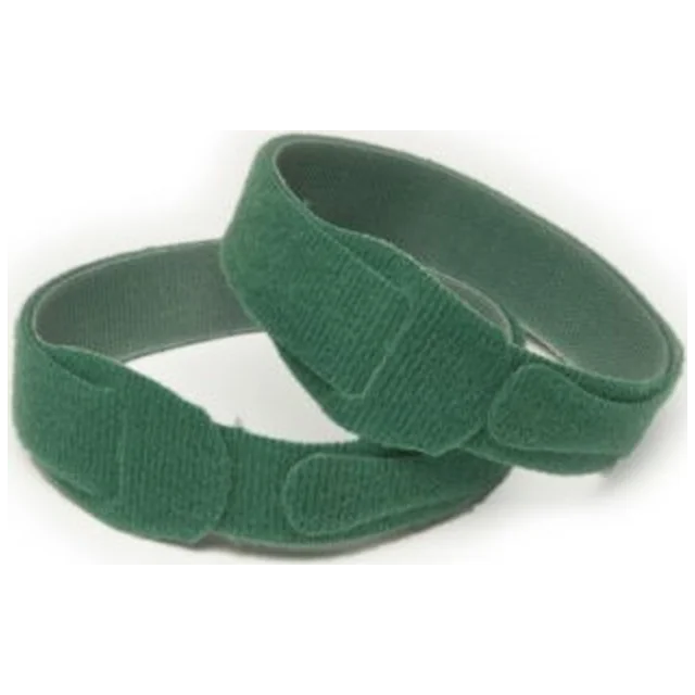 TRITON VELCRO ONE-WRAP Velcro reutilizabil pentru grădină ONE-WRAP 12mm x 38cm x 6 Verde