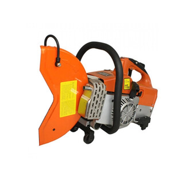 Triturador manual de alta velocidade Bisonte MD350 a gasolina 350 mm | Capacidade de corte: 115 mm | 3000 W | Taxa 2
