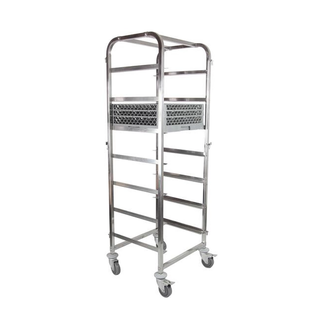 Trolley for transporting baskets for dishwashers - 7x 500x500 mm
