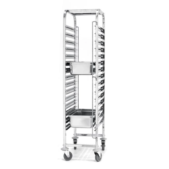 Trolley for transporting containers - 15x GN 1/1 - 15 x GN 1/1