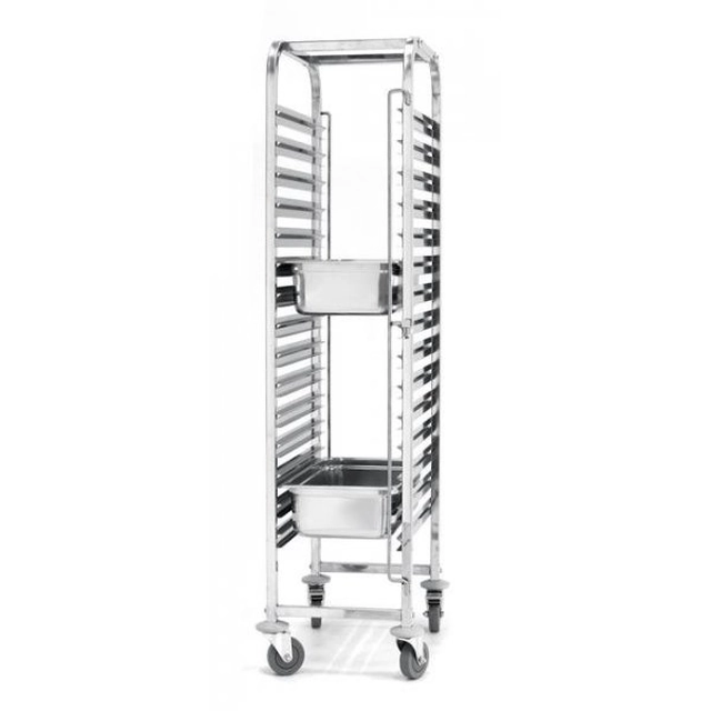 Trolley for transporting containers - 15x GN 1/1 HENDI 810613 810613