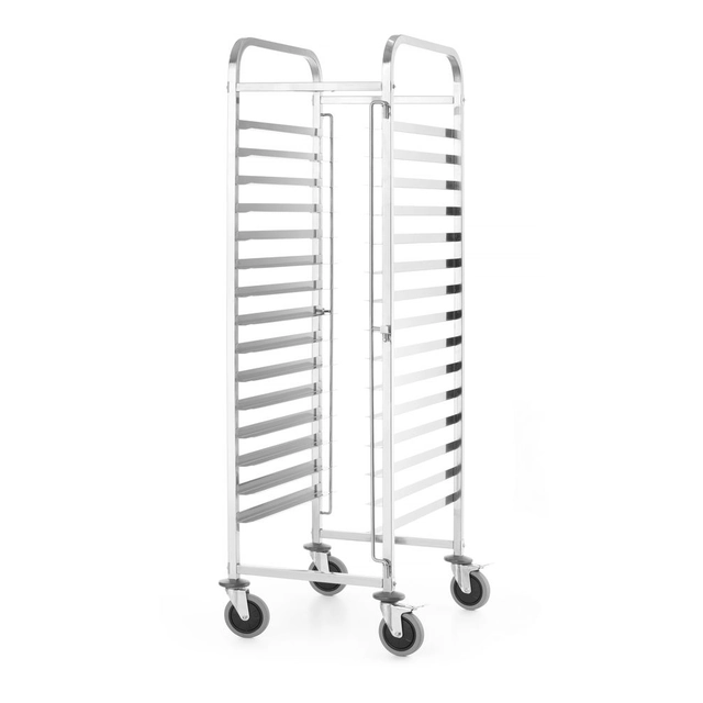 Trolley voor het transporteren van plaatwerk 15x 600x400 | Hendi 813287