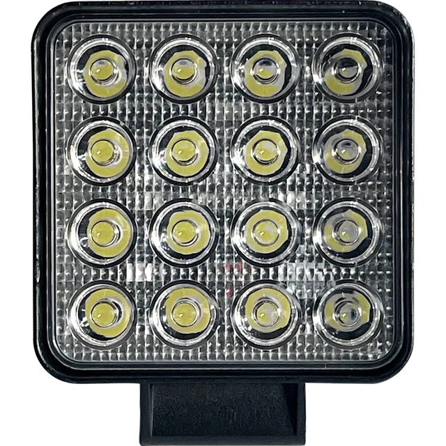 TruckLED Faro da lavoro LED 24W 16x LED quadrato L0081-B