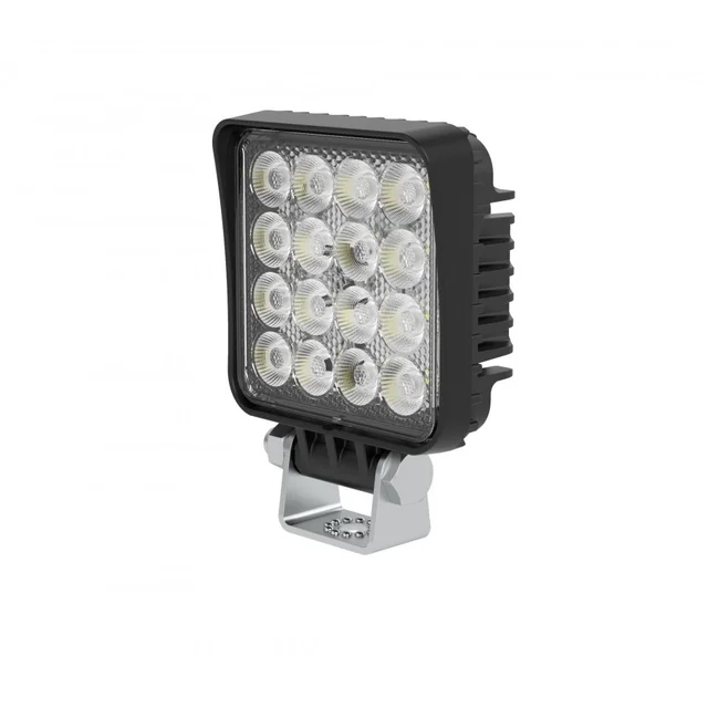 TruckLED LED delovna luč, 16W, 12V/24V, z gumbom - Homologacija R10