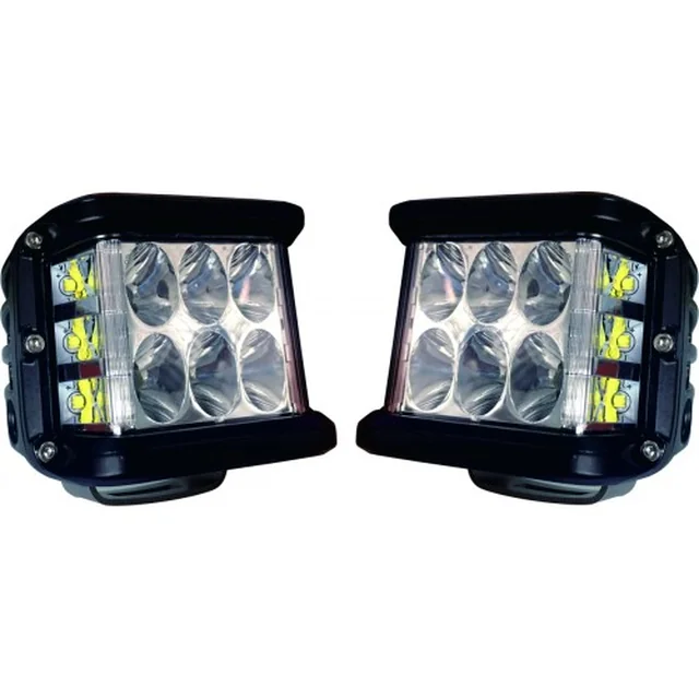TruckLED LED pracovní světlo 45 W, IP67, 6000K, 4200 lm, Homologace R10, set 2 ks