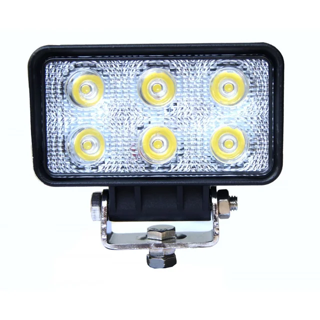 TruckLED LED-työvalaisin LED suorakaiteen muotoinen 6x 1100lm 18W 12V/24V
