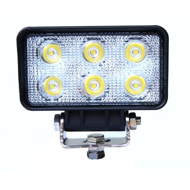 TruckLED LED work lamp LED rectangular 6x 1100lm 18W 12V/24V