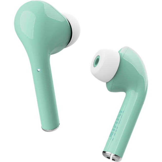 TRUST NIKA Touch Bluetooth Wireless Earphones, mint / turquoise